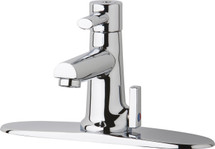 Chicago Faucets (3512-8E2805AB) Hot and Cold Water Mixing Sink Faucet