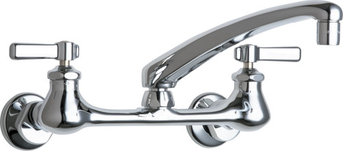  Chicago Faucets (540-LDL8XKABCP) Hot and Cold Water Sink Faucet