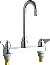 Chicago Faucets (1100-GN1AE3ABCP) Hot and Cold Water Sink Faucet