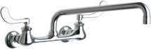 Chicago Faucets (631-L12WXFABCP) Hot and Cold Water Sink Faucet