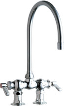Chicago Faucets (772-GN8AE3ABCP)  Hot and Cold Water Sink Faucet