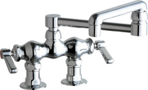 Chicago Faucets (772-DJ13E35ABCP) Hot and Cold Water Sink Faucet