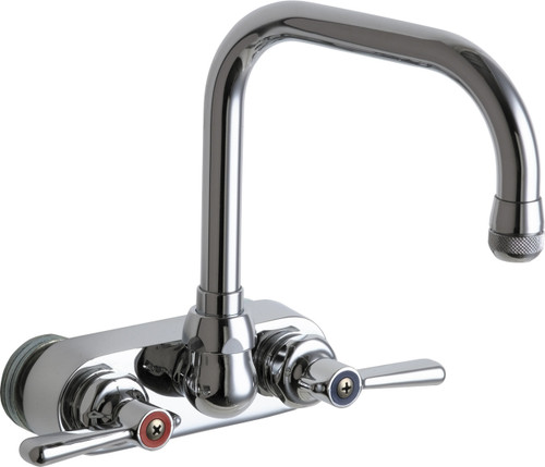  Chicago Faucets (521-ABCP) Hot and Cold Water Sink Faucet