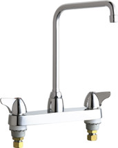Chicago Faucets (1100-HA8ABCP)  Hot and Cold Water Sink Faucet