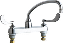 Chicago Faucets (1100-L9-317XKABCP) Hot and Cold Water Sink Faucet