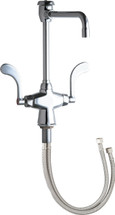 Chicago Faucets (930-GN8BVB317XKCP)  Hot and Cold Water Mixing Faucet with Vacuum Breaker