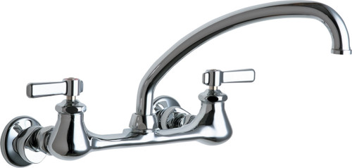  Chicago Faucets (540-LDL9HFAB) Hot and Cold Water Sink Faucet