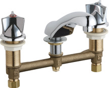 Chicago Faucets (404-V950ABCP) Concealed Hot and Cold Water Sink Faucet