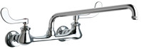  Chicago Faucets (631-L15ABCP) Hot and Cold Water Sink Faucet
