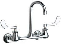 Chicago Faucets (631-VPAABCP) Hot and Cold Water Sink Faucet