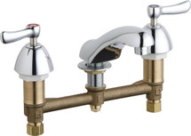Chicago Faucets (404-VABCP) Concealed Hot and Cold Water Sink Faucet