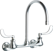 Chicago Faucets (631-GN8AE35ABCP)  Hot and Cold Water Sink Faucet
