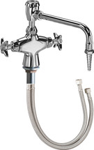 Chicago Faucets (931-VBE7CP) Hot and Cold Water Mixing Faucet with Vacuum Breaker