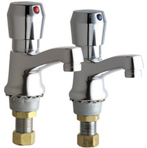 Chicago Faucets (333-665PRABCP) Single Supply Metering Sink Faucet
