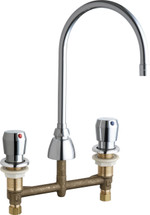 Chicago Faucets (786-E35-665ABCP) Concealed Hot and Cold Metering Water Sink Faucet