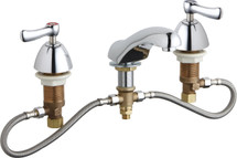 Chicago Faucets (404-HZE70ABCP) Concealed Hot and Cold Water Sink Faucet