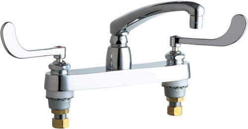  Chicago Faucets (1100-E35-319ABCP) Hot and Cold Water Sink Faucet