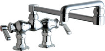 Chicago Faucets (772-DJ18ABCP)  Hot and Cold Water Sink Faucet