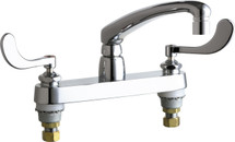 Chicago Faucets (1100-317XKVPCABCP) Hot and Cold Water Sink Faucet