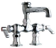  Chicago Faucets (772-L5VBCP) Hot and Cold Water Sink Faucet