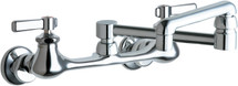 Chicago Faucets (540-LDDJ13E35ABCP) Hot and Cold Water Sink Faucet