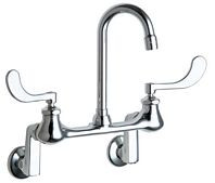  Chicago Faucets (631-RE29VPXKABCP) Hot and Cold Water Sink Faucet