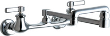 Chicago Faucets (540-LDDJ18ABCP)  Hot and Cold Water Sink Faucet