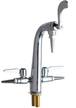 Chicago Faucets (1332-317XKCP) Combination Double Service Fixture