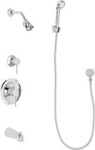 Chicago Faucets (SH-PB1-16-110)  Pressure Balancing Tub and Shower Valve with Shower Head