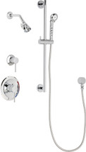 Chicago Faucets (SH-PB1-16-031) Pressure Balancing Tub and Shower Valve with Shower Head
