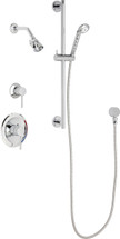 Chicago Faucets (SH-PB1-17-021) Pressure Balancing Tub and Shower Valve with Shower Head