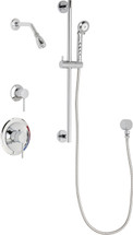 Chicago Faucets (SH-PB1-13-011) Pressure Balancing Tub and Shower Valve with Shower Head