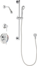 Chicago Faucets (SH-PB1-13-031) Pressure Balancing Tub and Shower Valve with Shower Head