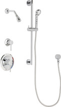 Chicago Faucets (SH-PB1-12-031) Pressure Balancing Tub and Shower Valve with Shower Head