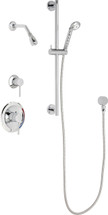 Chicago Faucets (SH-PB1-12-041) Pressure Balancing Tub and Shower Valve with Shower Head