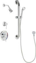 Chicago Faucets (SH-PB1-16-033)  Pressure Balancing Tub and Shower Valve with Shower Head