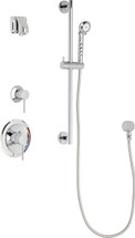 Chicago Faucets (SH-PB1-15-011) Pressure Balancing Tub and Shower Valve with Shower Head