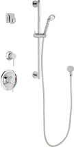 Chicago Faucets (SH-PB1-14-021)  Pressure Balancing Tub and Shower Valve with Shower Head