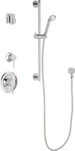 Chicago Faucets (SH-PB1-15-021) Pressure Balancing Tub and Shower Valve with Shower Head