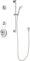 Chicago Faucets (SH-PB1-15-041) Pressure Balancing Tub and Shower Valve with Shower Head.