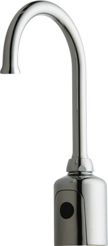  Chicago Faucets (116.430.AB.1) HyTronic Gooseneck Sink Faucet with Dual Beam Infrared Sensor