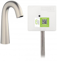Chicago Faucets (EQ-C11A-13ABBN) Touch-free faucet with plug-and-play installation