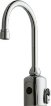 Chicago Faucets (116.223.AB.1) HyTronic Gooseneck Sink Faucet with Dual Beam Infrared Sensor