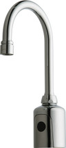 Chicago Faucets (116.113.AB.1) HyTronic Gooseneck Sink Faucet with Dual Beam Infrared Sensor