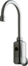 Chicago Faucets (116.204.AB.1) HyTronic Gooseneck Sink Faucet with Dual Beam Infrared Sensor