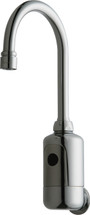 Chicago Faucets (116.214.AB.1) HyTronic Gooseneck Sink Faucet with Dual Beam Infrared Sensor