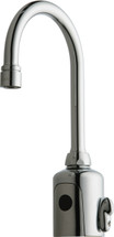 Chicago Faucets (116.597.AB.1)  HyTronic Gooseneck Sink Faucet with Dual Beam Infrared Sensor - Patient Care Application