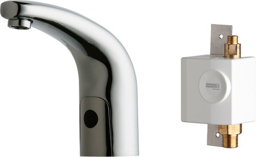 Chicago Faucets (116.951.AB.1) Hytronic Traditional Sink Faucet with Dual Beam Infrared Sensor