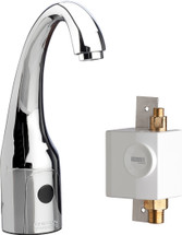 Chicago Faucets (116.957.AB.1)  HyTronic Curve Sink Faucet with Dual Beam Infrared Sensor