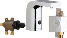 Chicago Faucets (116.970.AB.1) HyTronic Edge Lavatory Sink Faucet with Dual Beam Infrared Sensor